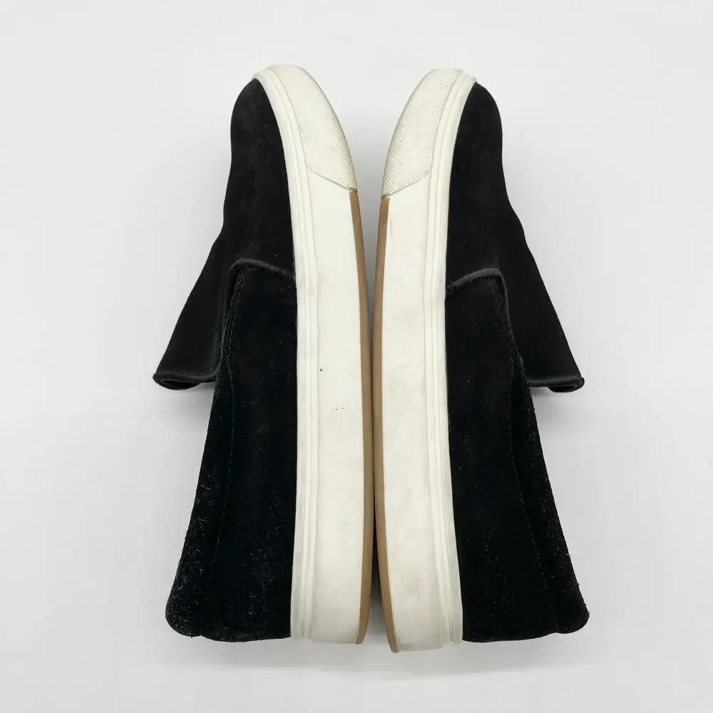 Steve Madden Womens Size‎ 8.5 Suede Slip On Coulter Sneakers Minimalist Classic